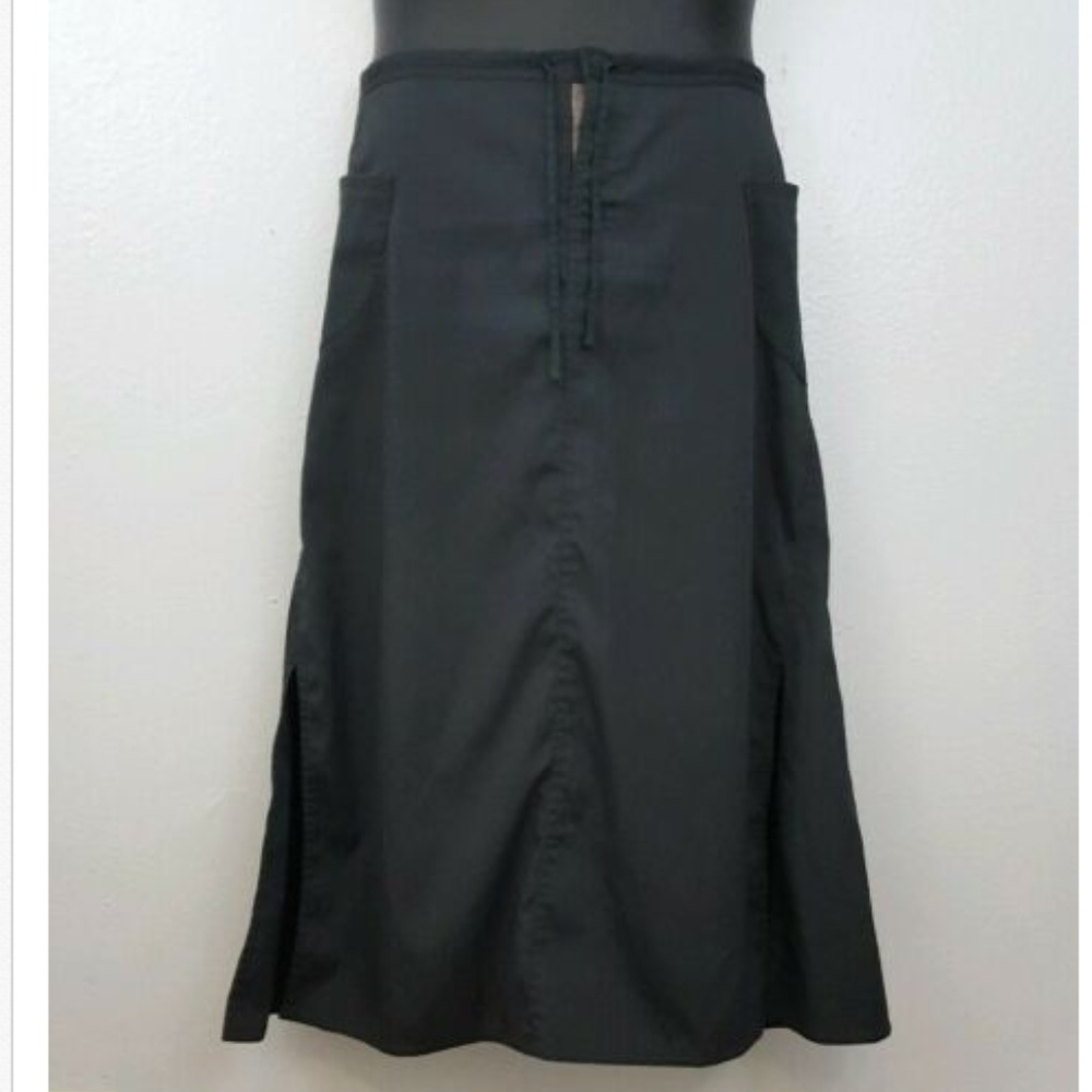 Patagonia dark green large long maxi outdoor skirt